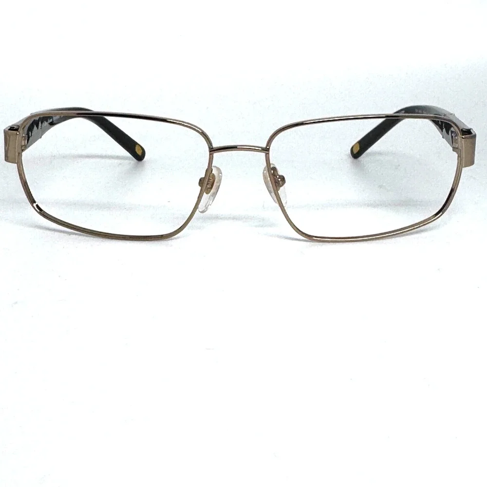 Tommy Bahama Eyeglasses TB5014 Black Gold Rectangle Full‎ Frames H16094